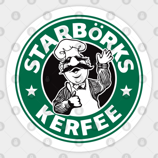 Starborks Kerfee Sticker by Alema Art